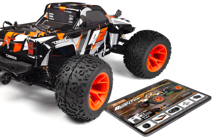 Maverick Quantum2 MT Monster Truck Szczotkowy 4WD 1:10 Pomarańczowy Samochód Zdalnie Sterowany Model RC | 150401