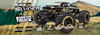 BlackZon Slyder MT Monster Truck 1/16 4WD Złoty Samochód Zdalnie Sterowany Model RC | 540101