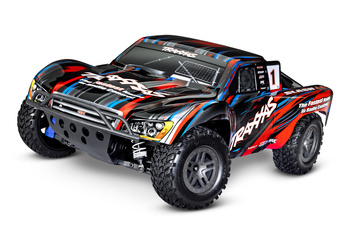 Traxxas Slash 4X4 BL-2S 1:10 4WD Czerwony Samochód Zdalnie Sterowany Model RC | 68154-4-RED