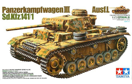 Panzerkampfwagen III Ausf.L Sd.Kfz.141/1 1:35 | 35215 TAMIYA