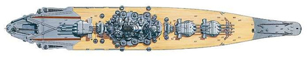 Musashi Battleship Kit 1:350 | 78031 TAMIYA
