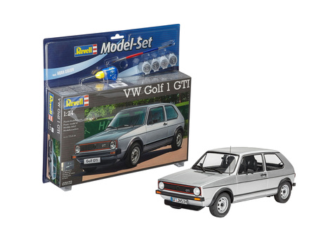 Volkswagen Golf 1 GTI (model set) 1:24 | 67072 REVELL