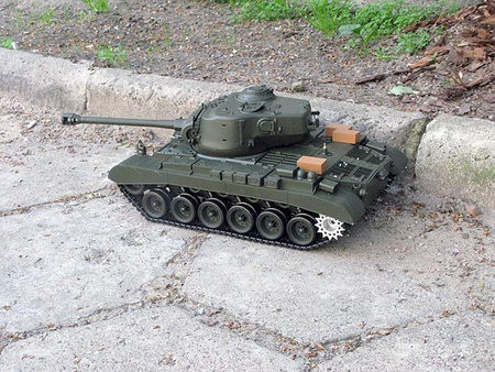 Pershing M26 (Snow Leopard) czołg 1:16 TUNING STAL 2,4GHz  V7.0 | 3838-1U HENG LONG