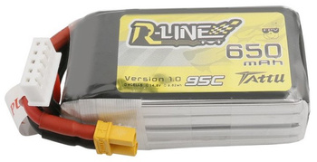 Pakiet LiPo 650mAh 14,8V 4S 95C | R-Line GENS ACE & TATTU