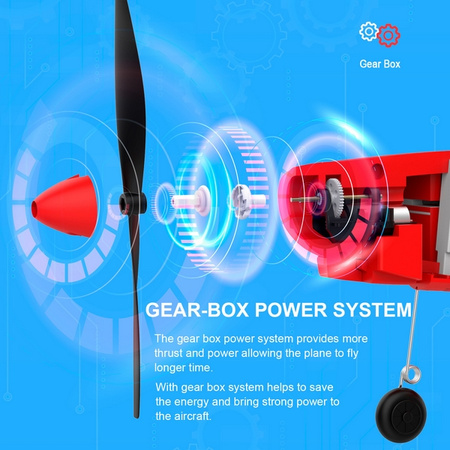 Mini SF260 450 Marchetti Leonardo RTF 450mm Żółty | TOP107B01 TOP RC HOBBY