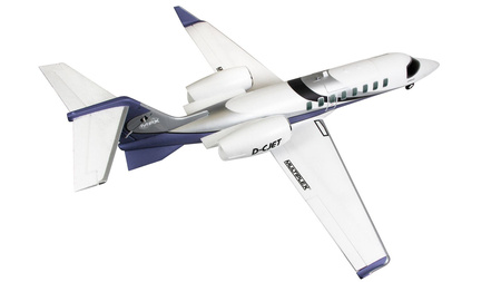 Samolot Odrzutowy Multiplex Learjet RR ARF 1060mm Model Pasażerski Zdalnie Sterowany RC | 1-02870 MULTIPLEX
