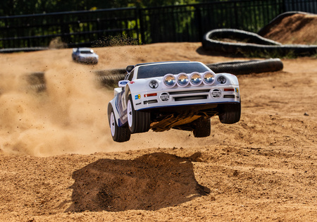 Traxxas Mini Rally VXL Ford RS200 4X4 1:12 Niebieski Samochód Zdalnie Sterowany Model RC | 108046-1-BLUE