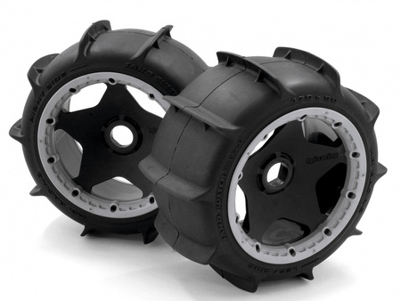 Koła 1:5 (2szt.) MOUNTED SAND BUSTER PADDLE | 4741 HPI