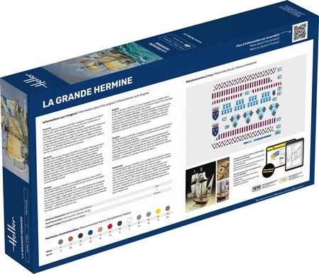 Le Grande Hermine 1:150 (Starter Kit) | 56841 HELLER