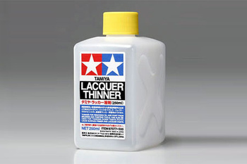 Rozcieńczalnik Lacquer Thinner 250ml | Tamiya 87077