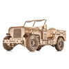 Little Story Drewniane Puzzle Model 3D Pojazd Wojskowy Jeep 23x10x12cm | E014