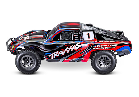 Traxxas Slash 4X4 BL-2S 1:10 4WD Czerwony Samochód Zdalnie Sterowany Model RC | 68154-4-RED