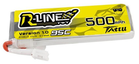 Pakiet LiPo 500mAh 3,7V 1S 95C | R-Line GENS ACE & TATTU