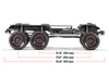 Traxxas TRX-6 Mercedes-Benz G 63 AMG 6X6 1:10 Czarny Model RC Samochód Zdalnie Sterowany | 88296-4-BLK