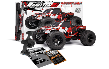 Maverick Quantum2 MT Flux Monster Truck bezszczotkowy 4WD 1:10 (czerwony) | 150405 HPI