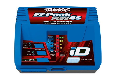 Ładowarka EZ-Peak Plus 2-4S LiPo / 5-8S NiMH (8A 220V) | 2981G TRAXXAS