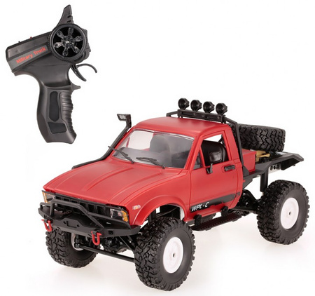 Samochód OFF-ROAD WPL C-14 (Czerwony, 1:16, 4x4, 2.4G, LiPo)