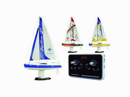 Caribbean żaglówka 2,4GHz - zestaw RC - Joysway (czerwona)