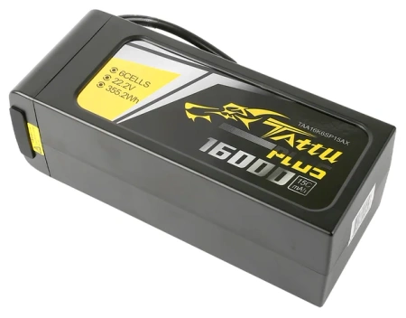 Akumulator LiPo 16000mAh 22,2V 15C 6S1P AS150+XT150 Plus | TAA16K6SP15AX TATTU