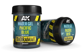 Akrylowa Imitacja Wody w Żelu Water Gel Pacific Blue Acrylic Diorama Series 250ml | AK8004 AK INTERACTIVE