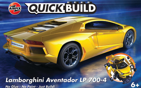 QUICKBUILD Lamborghini Aventador LP 700-4 Samochód z Klocków | J6026 AIRFIX