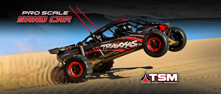 Traxxas Pro Scale Sand Car 8S 2WD 1/5 Samochód Zdalnie Sterowany Czerwony | 109076-4-RED