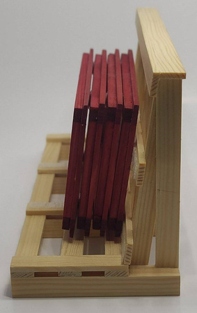 Paleta do transportu okien (1:14) - brązowe | EPF002 TINY LOGISTICS