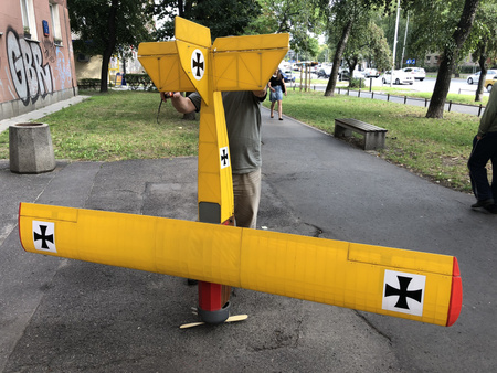 Fokker model spalinowy (2550mm)