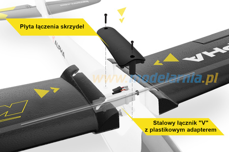 Alpha 1500 V2 ARF - czarna | KAVAN