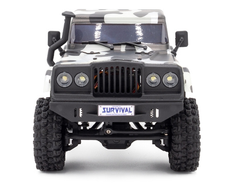 Hobbytech CRX18 Crawler 4WD 1/18 Biały Samochód Zdalnie Sterowany Model RC | 1.CRX18-WH