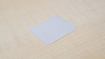 Zawias płaski 20x25x03mm - RMS