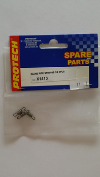 Sprężynki wydechu (łączące) 1:8 | PROTECH X1413