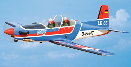 Pilatus PC-9 60 (1550mm) ARF - BH079 Black Horse
