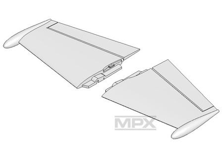 Skrzydła do FUN JET - 224183 MULTIPLEX
