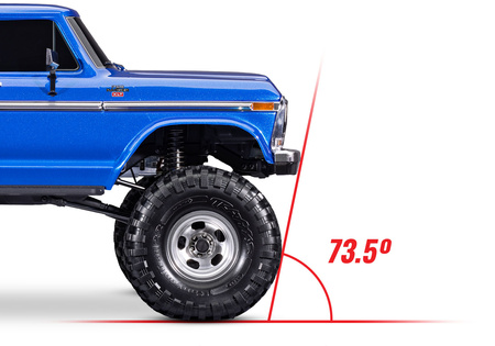 Traxxas TRX-4 Ford F-150 High Trail Edition 4X4 1:10 Brązowy Samochód Zdalnie Sterowany Model RC | 92046-4-BRWN