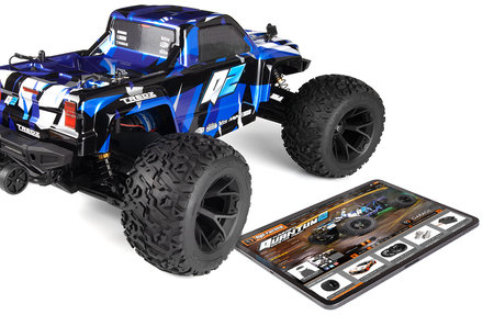 Maverick Quantum2 MT Monster Truck Szczotkowy 4WD 1:10 Niebieski Samochód Zdalnie Sterowany Model RC | 150400