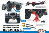 Rescuer Crawler 1/10 2,4GHz Czarny Samochód Zdalnie Sterowany Model RC | RGT-EX86190-1 RGT