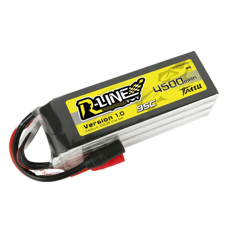 Tattu R-Line 4500mAh 22,2V 95C 6S1P FPV AS150 | Gens Ace