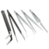 Pęsety Modelarskie Precyzyjne Metalowe 5szt. 11,5-15cm | VERGIONIC