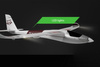Motoszybowiec Kavan Alpha 1500 V2 RTF 1492mm Czerwony Samolot Zdalnie Sterowany Model RC | KAV02.8076V2RTF