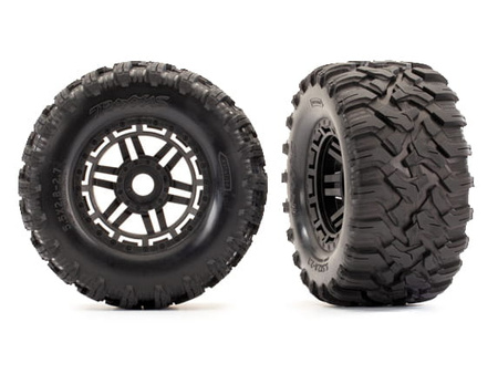 Koła Maxx All-Terrain HEX 17mm (czarne) | 8972 TRAXXAS