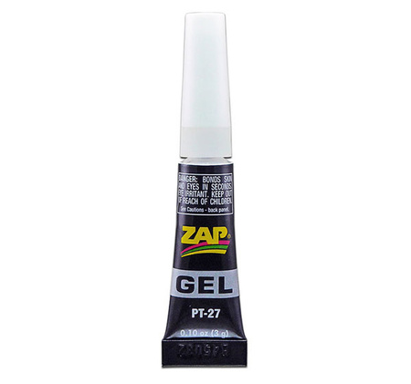 Klej cyjanoakrylowy (CA) - żel (3g) | PT-27 ZAP