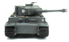 German Tiger 1 Late Painted Gray RTR 2,4Ghz 1/24 Czołg Zdalnie Sterowany Heng Long IR Dźwięk Szary | 3841-11-L-G TAIGEN