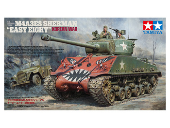 U.S. Medium Tank M4A3E8 Sherman "Easy Eight" Korean War 1:35 | Tamiya 35359