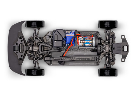 Traxxas 4-Tec Drift Nissan 240SX RWD 1:10 Czarny Samochód Zdalnie Sterowany Model RC | 105247-4-BLK