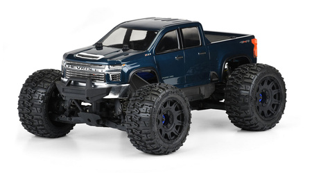 Karoseria 1:8 2021 Chevy Silverado 2500 HD Clear Body for E-REVO 2.0 & MAXX (przezroczysta) | PRO358200 PRO-LINE