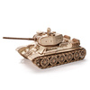 Little Story Drewniane Puzzle Model 3D Czołg T-34-85 World of Tanks 37x14,2x12cm | WOT02