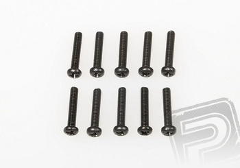 Śruby M3x16 mm (gwiazdka) 10szt. - HoBao 35316