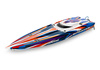 Spartan SR Motorówka Łódź Zdalnie Sterowana Pomarańczowa | 103076-4 TRAXXAS