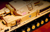 Czołg Zdalnie Sterowany German Panzerkampfwagen DAK Pz Kpfw IV Ausf. F-1 1:16 RTR 2,4Ghz Model RC | 3858-1U HENG LONG